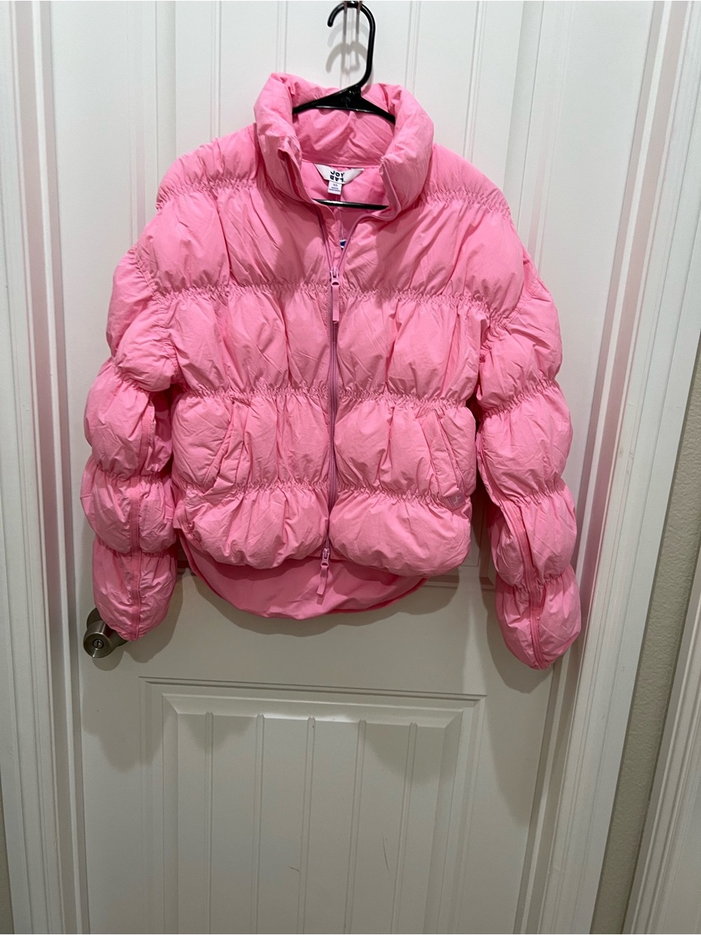 JoyLab Bubble Puffer Jacket in Pink
